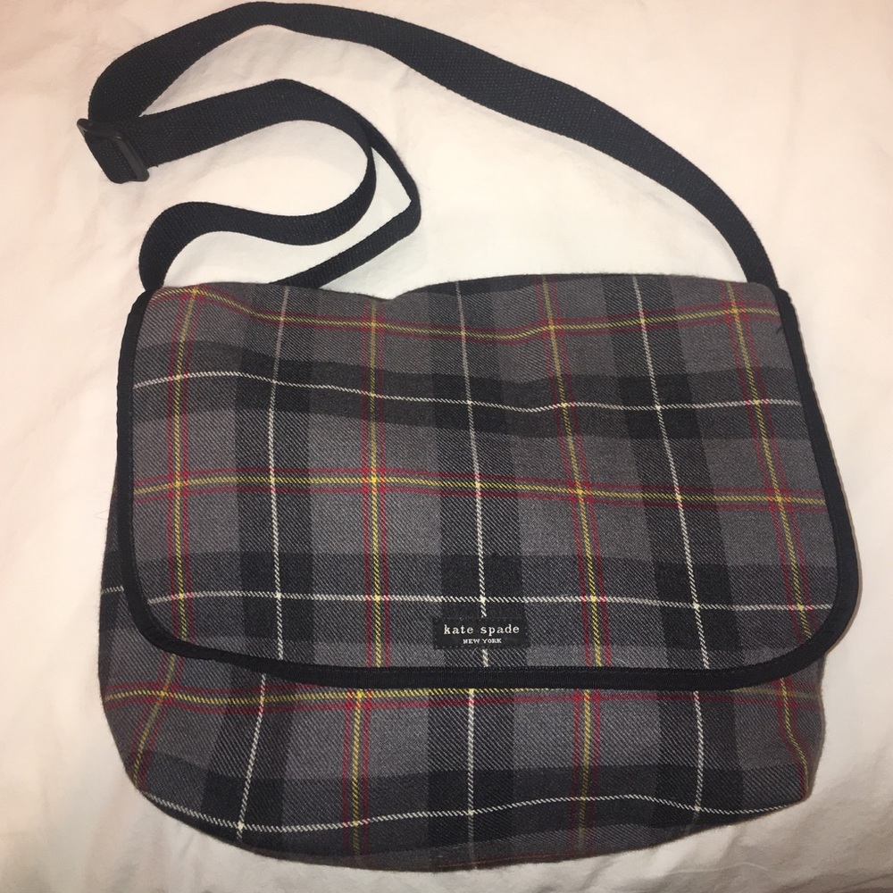kate spade plaid bag. Adorable! From Nordstroms.